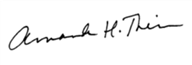 Amanda Thein signature