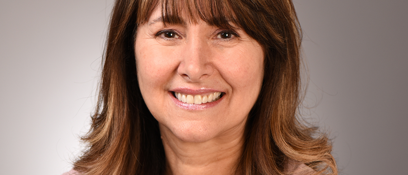 A headshot of Karin Weber-Gasparoni.