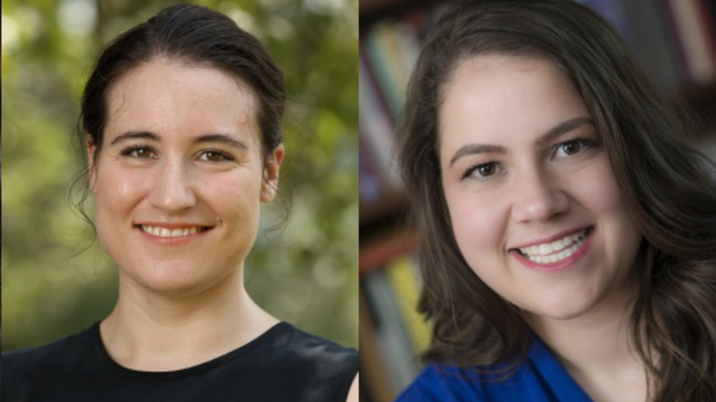 Eva Latterner and Anna Flaming